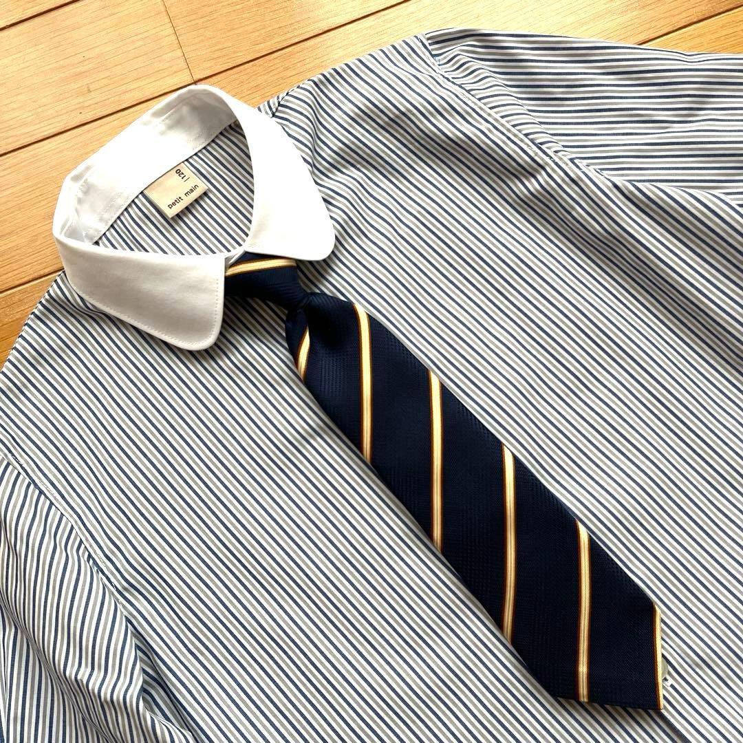 【petit main】グレー男の子スーツセット　120size