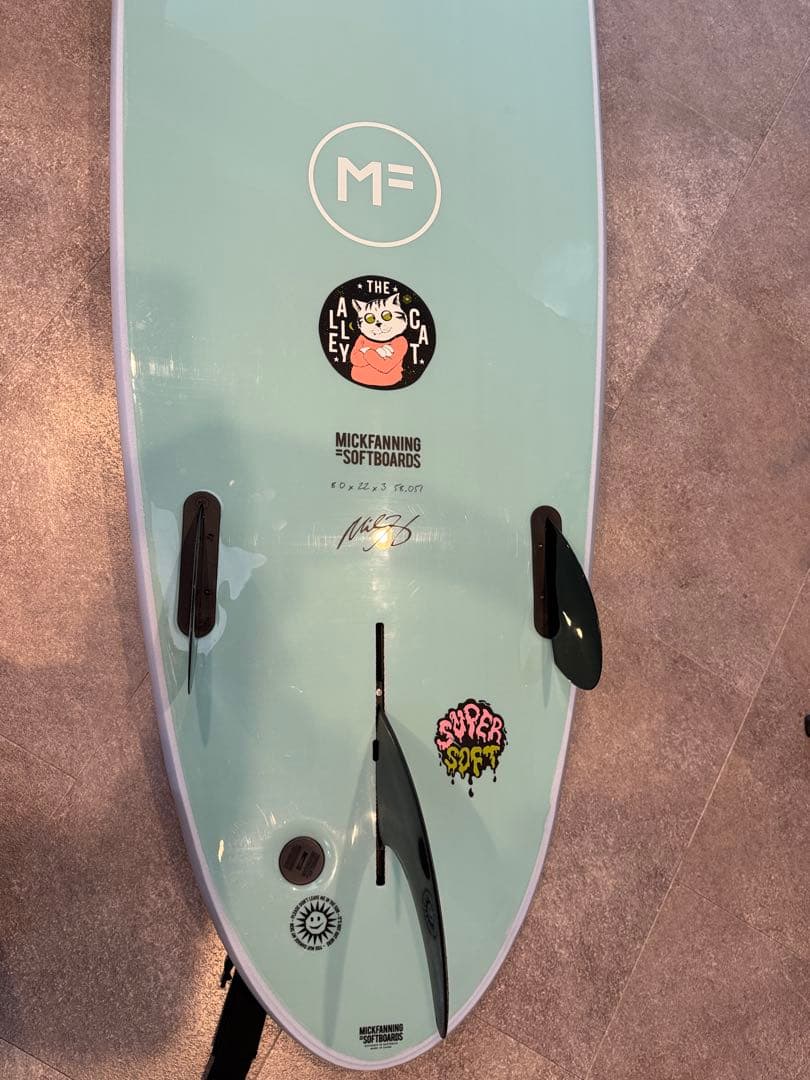 ミックファニングソフトボード ALLEY CAT SUPERSOFT 8ft