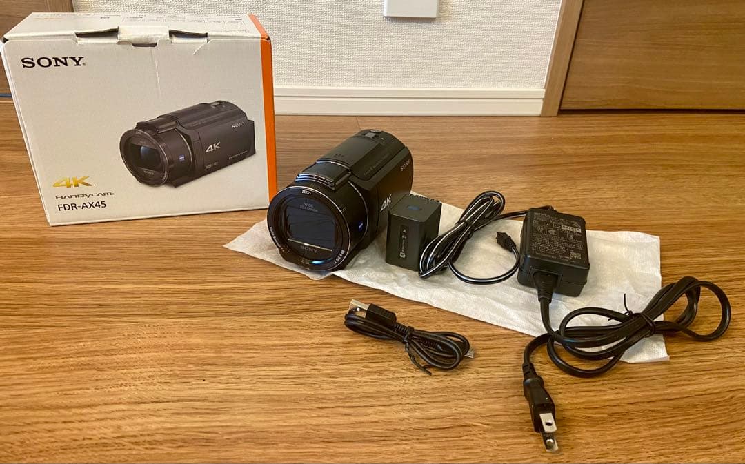 【じゅん!】SONY FDR-AX45 4K ハンディカム