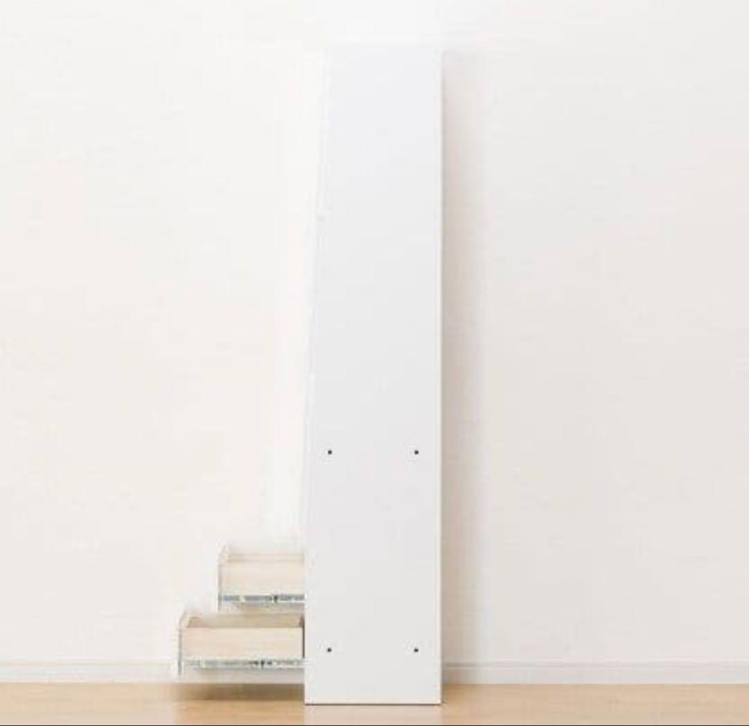 ニトリ 姿見ミラー 収納 一体型 コルト30WH ホワイト