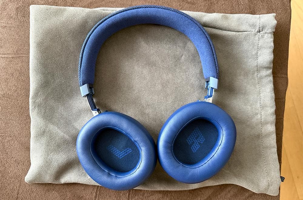 JBL LIVE 770NC ワイヤレスヘッドホン ブルー