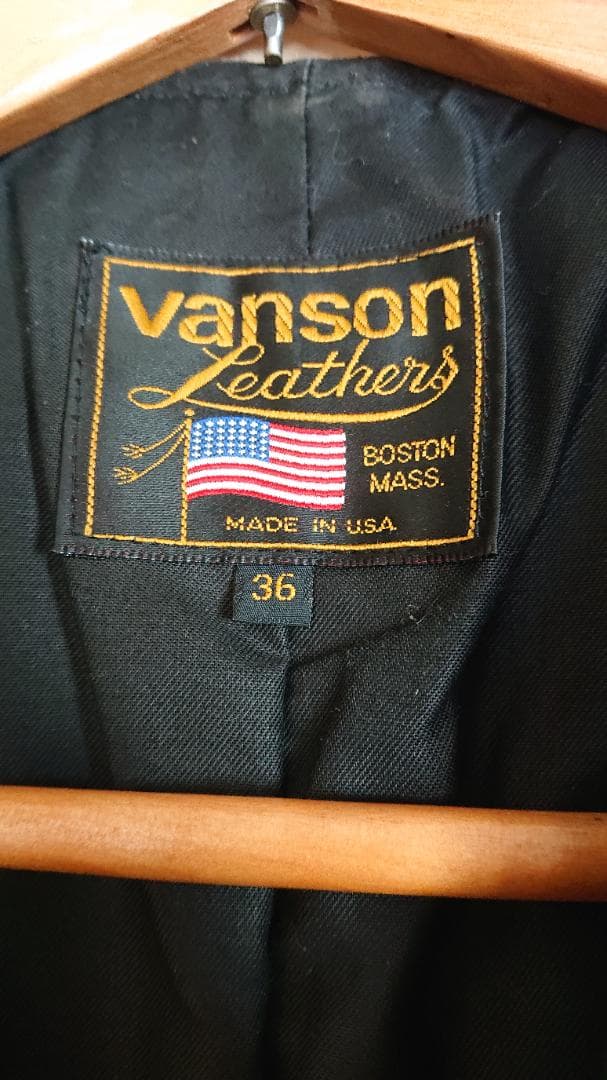 トップス Vanson leather vest