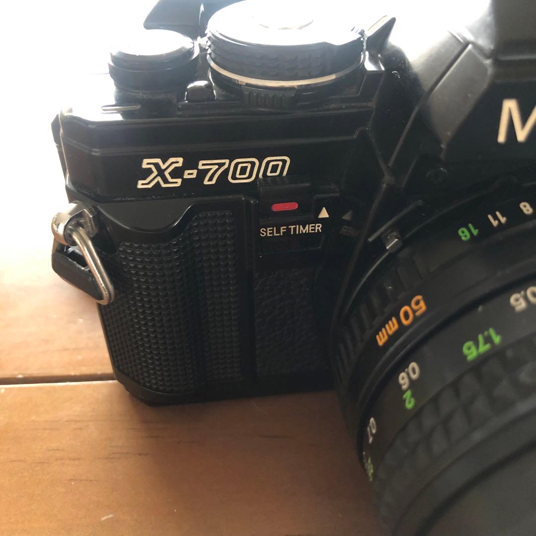MINOLTA X-700 フィルムカメラ 50mm 単焦点レンズ