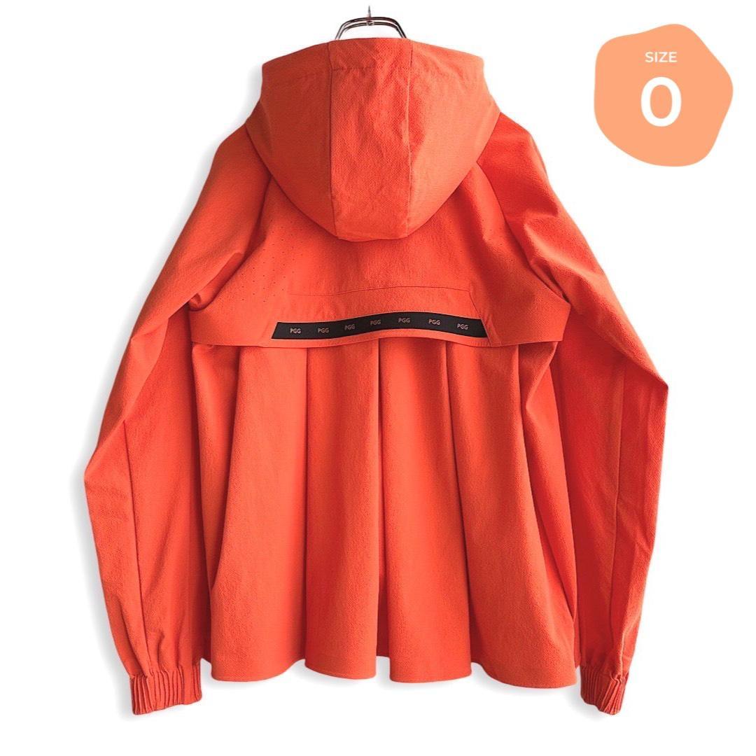 561 PGG レディースアウター ジップアップブルゾン パーカー オレンジ 0