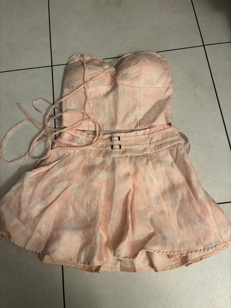 robe de fleurs brille れみれみ ドレス