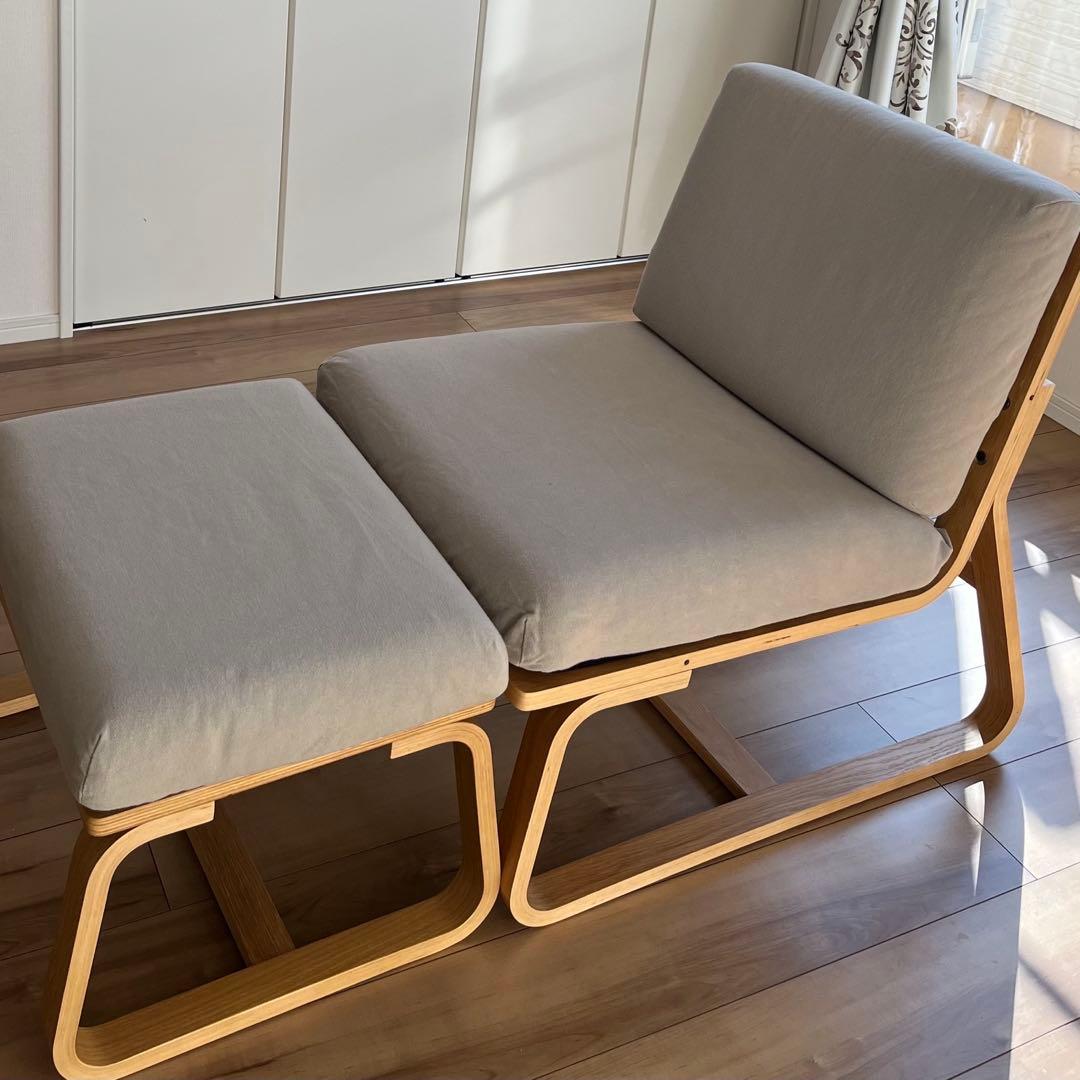 リビングでもダイニングでもつかえるソファーチェア•オーク材