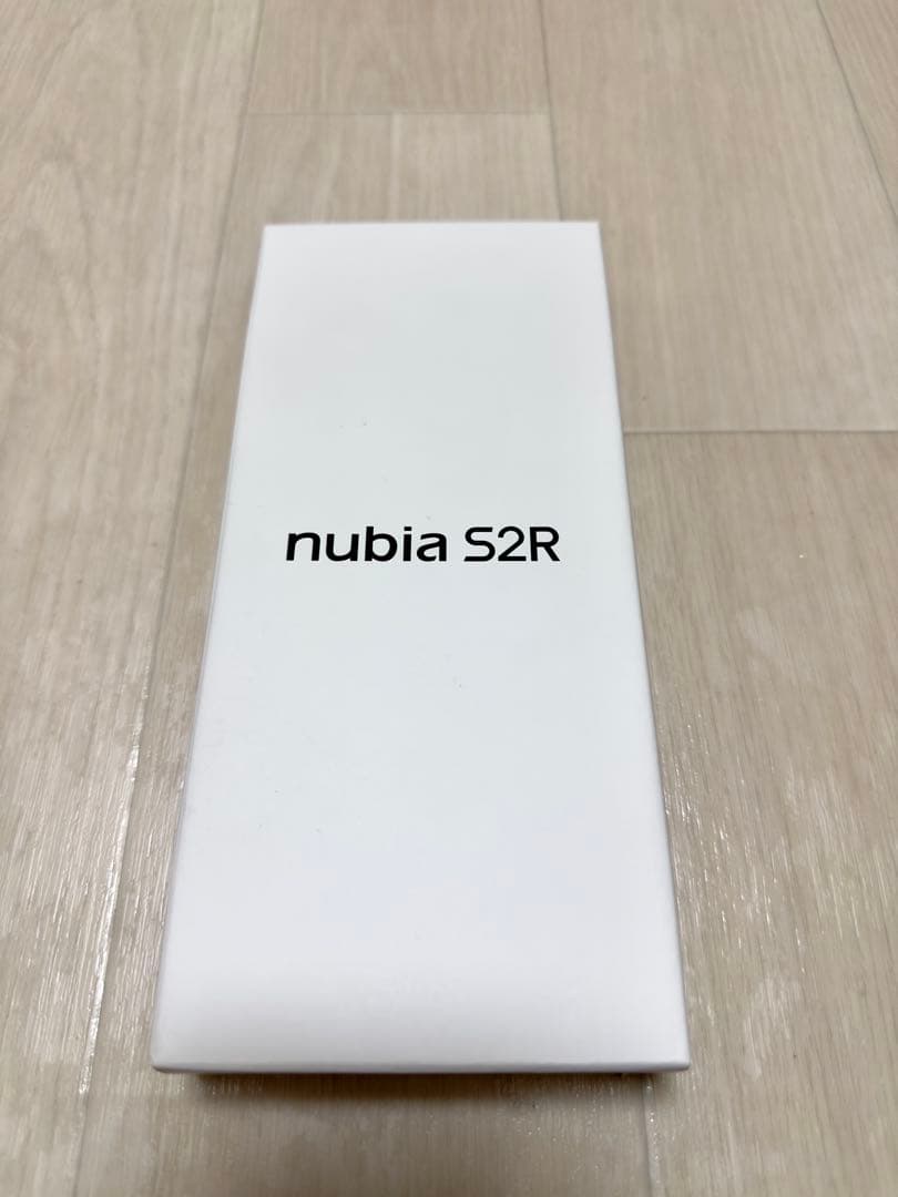 nubia S2R ホワイト 本体 未開封