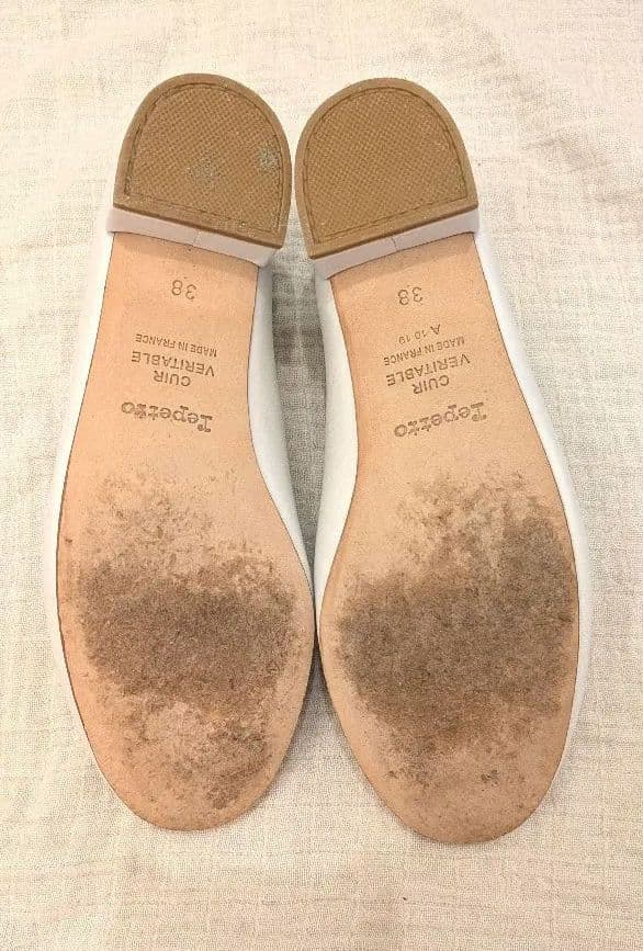 極美品　レペット　カミーユ　ホワイト　白　repetto　バレエ