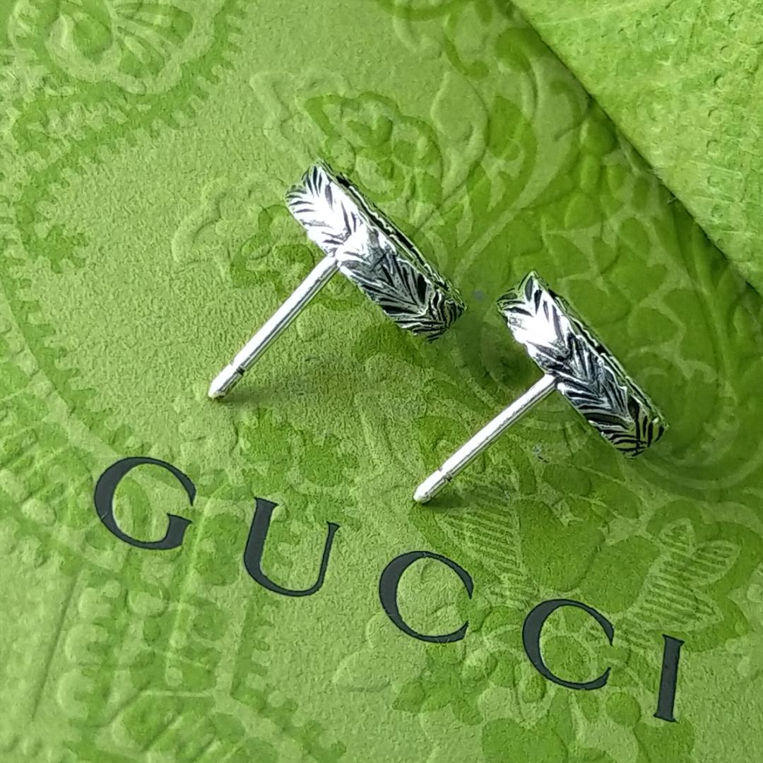 ★SALE★【GUCCI】インターロッキング　　G　アラベスク　ピアス　1458