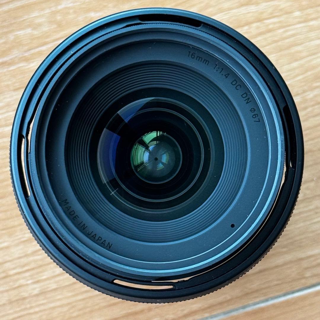 【美品】SIGMAシグマ16mm F1.4 DC DN Eマウント