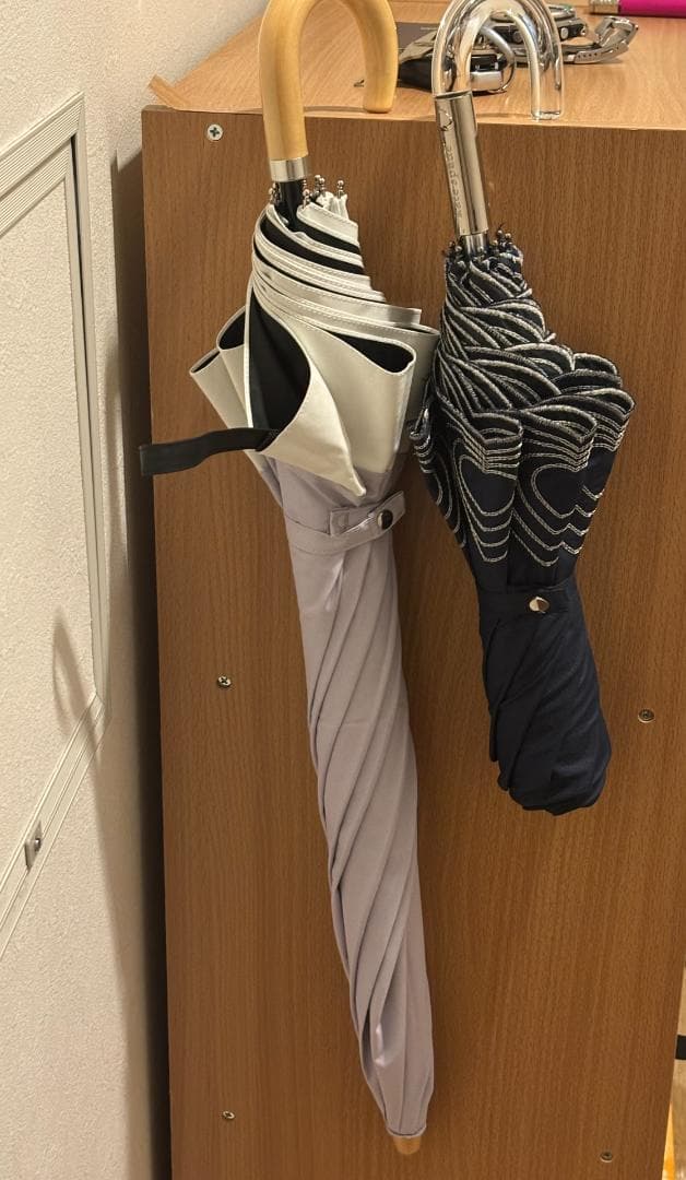 東レ　サマーシールド　COKAGE+ 木手元　2way折りたたみ傘　ライラック