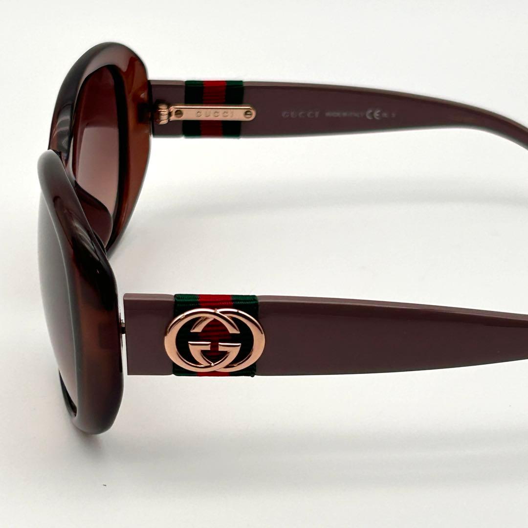 極美品✨ GUCCI サングラス GG3660 KS シェリーライン ゴールド