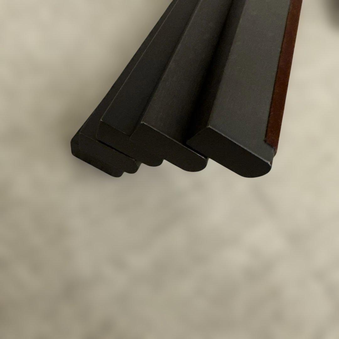 中田ハンガー スラックスハンガー 5本セット スモークブラウン