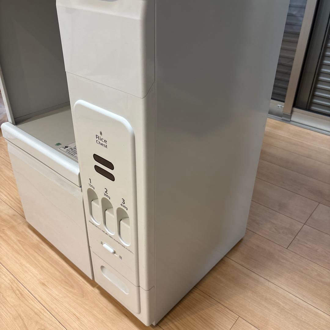 ライスチェスト　米びつ　米櫃　レンジ台　レンジボード　レンジラック