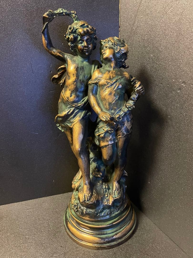 大人気　129cm イタリア製　置物 花台　天使　SELECTED by NBC