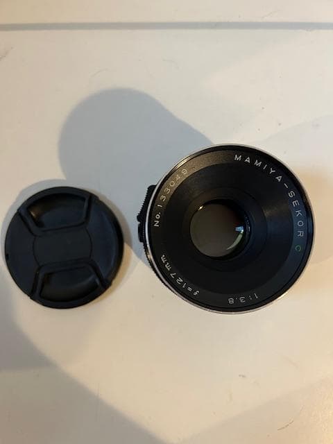Mamiya Sekor C 127mm f/3.8 レンズ