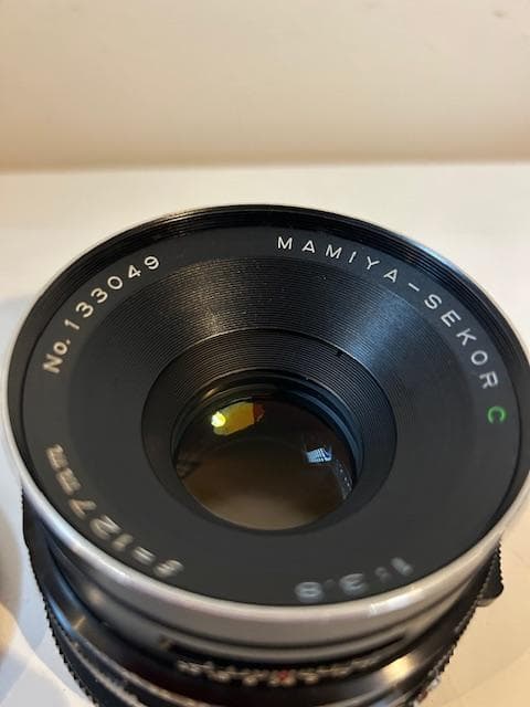 Mamiya Sekor C 127mm f/3.8 レンズ