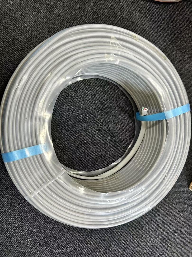 VVFケーブル 3 x 1.6 mm 住電HST製　黒赤緑100mケーブル