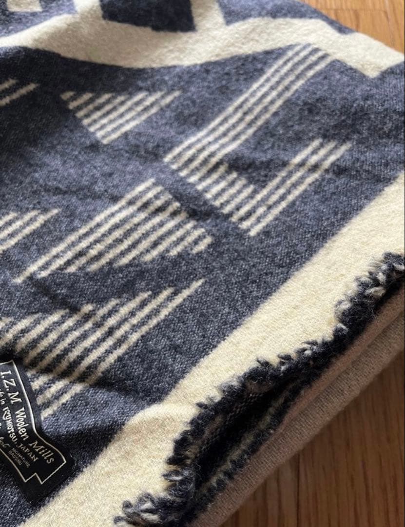 Basshu woolen mills ウールブランケット バッシュ