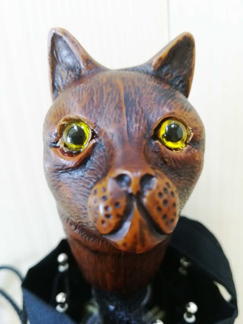 ★新価格★ Guy de jean 折り畳み傘 雨/日傘兼用：ネコ