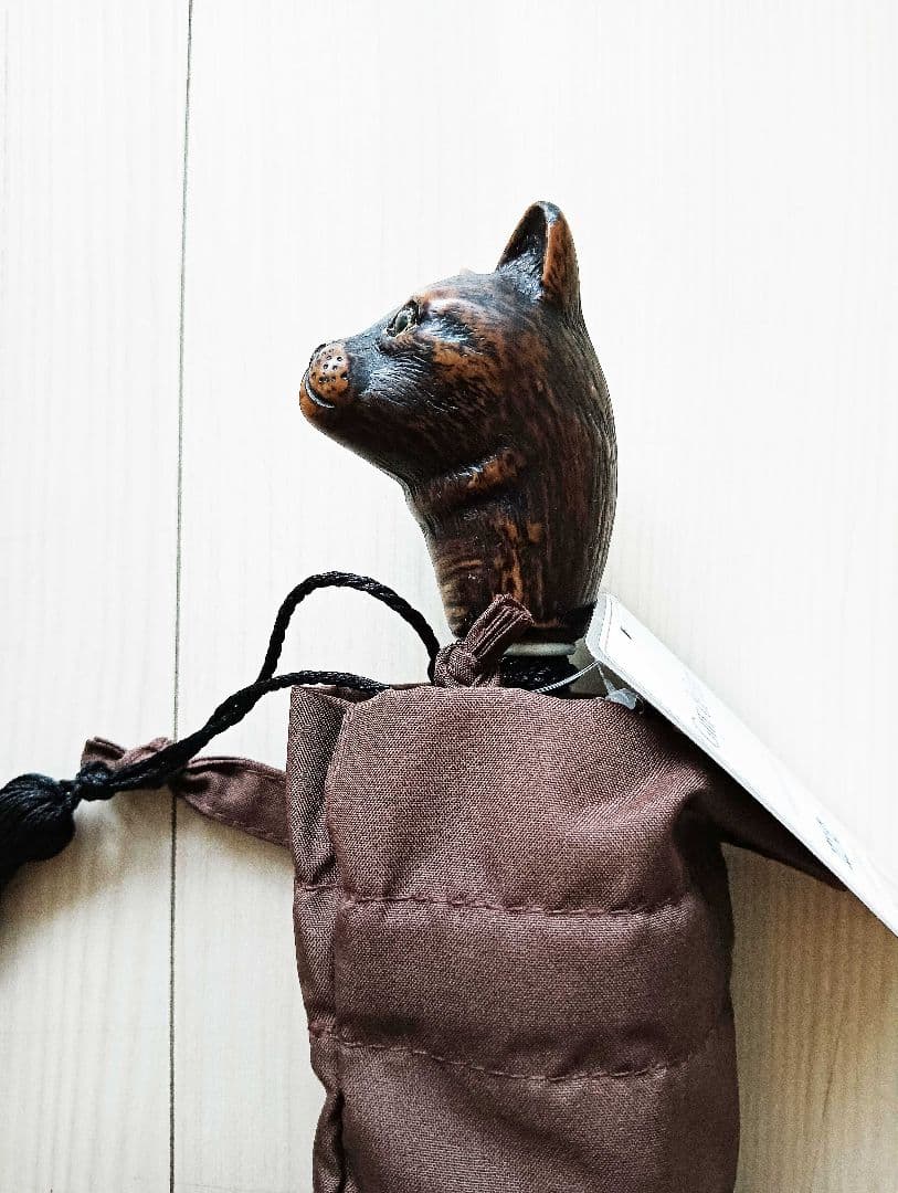 ★新価格★ Guy de jean 折り畳み傘 雨/日傘兼用：ネコ