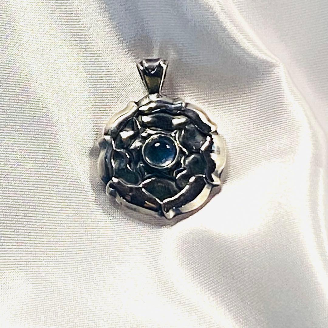 美品＊ジョージジェンセン＊ペンダントトップ Rock Crystal 水晶