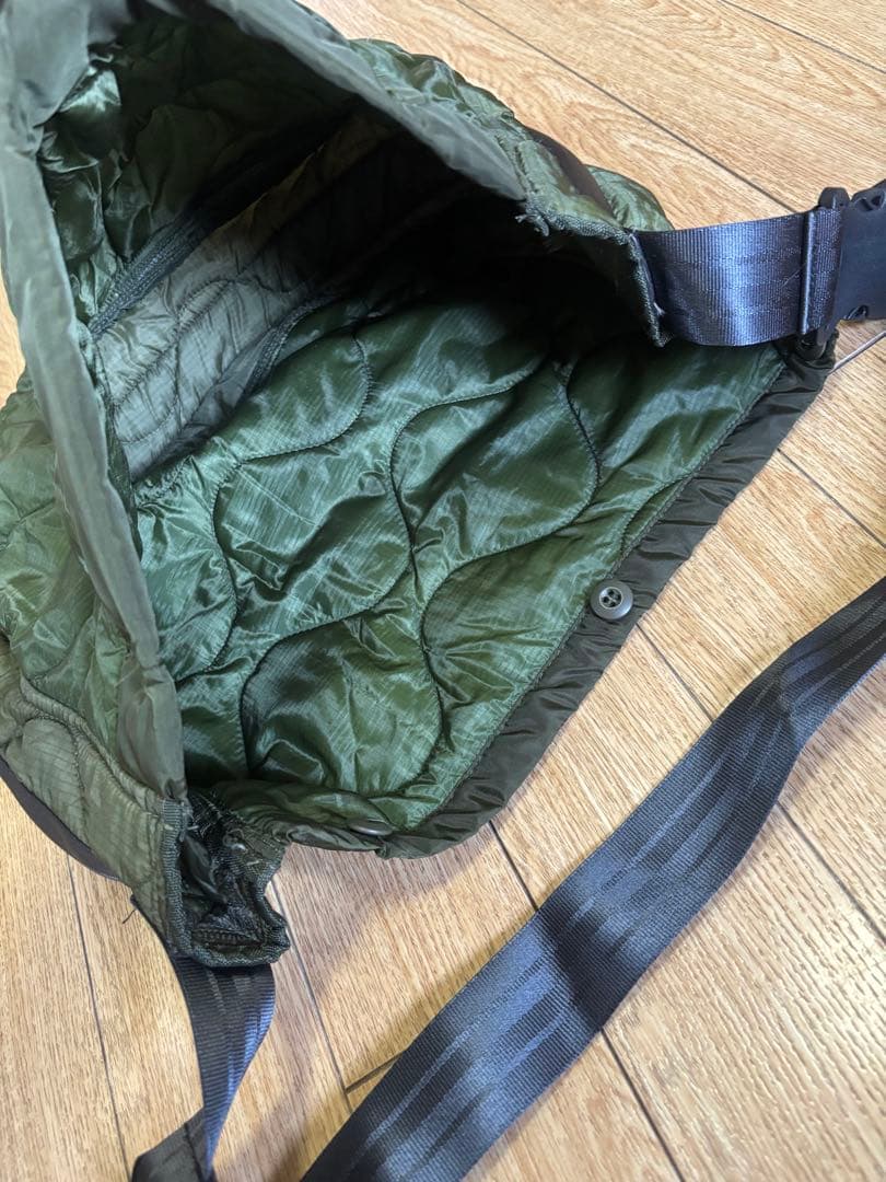 us 三軒茶屋　M-65 Quilted Messenger Bag
