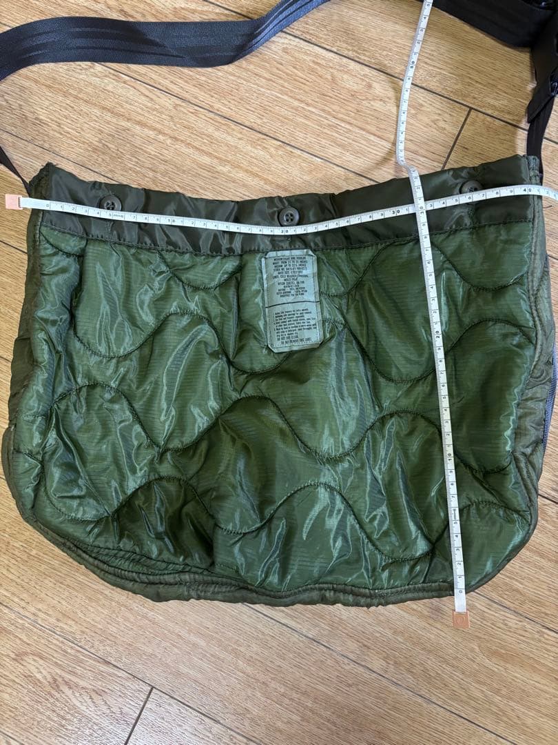 us 三軒茶屋　M-65 Quilted Messenger Bag