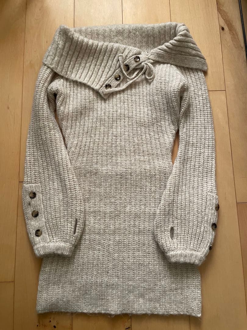 ワンピース andmary Amari ribbon mini dress