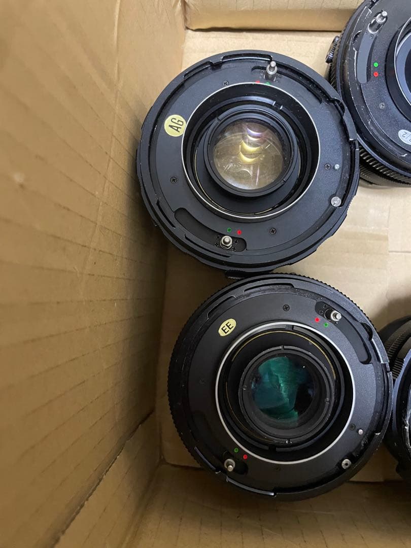 MAMIYA RB67単焦点レンズ セット　ジャンク扱い