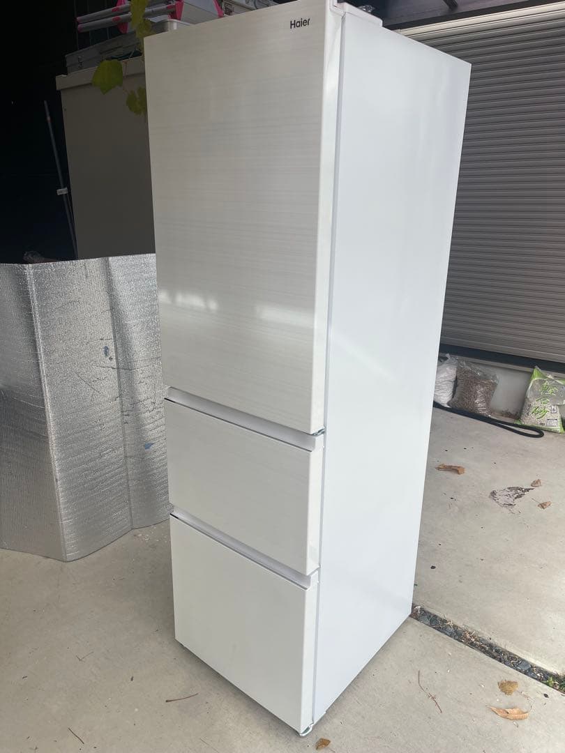 Haier 3ドア冷凍庫 ホワイト美品！！JR-CV34B引き取り