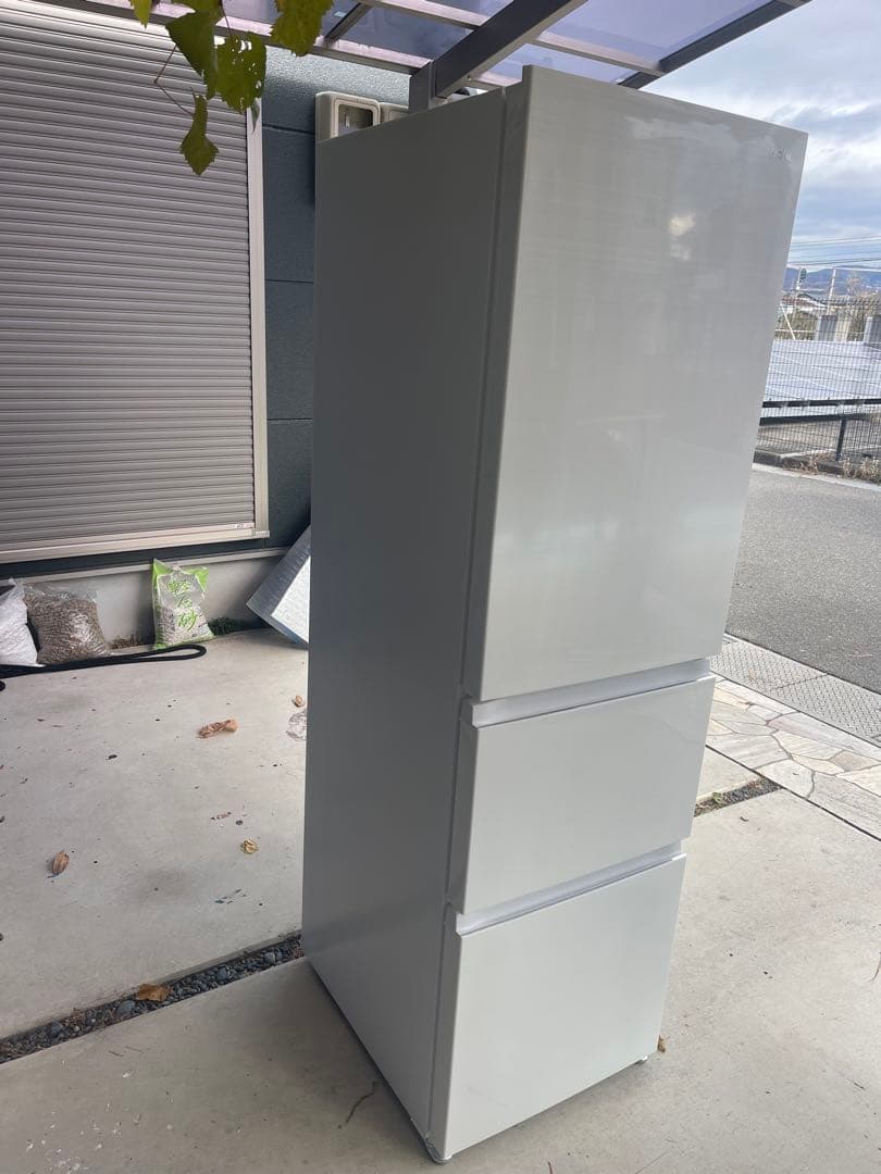 Haier 3ドア冷凍庫 ホワイト美品！！JR-CV34B引き取り