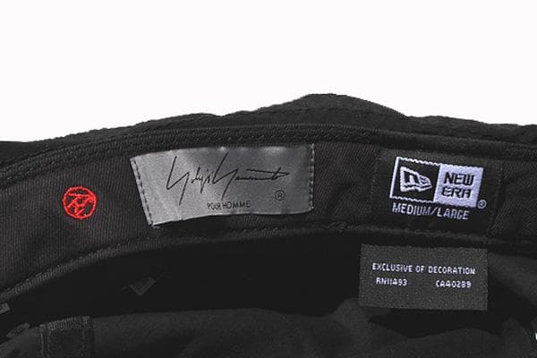 ヨウジヤマモトプールオム ニューエラ BUCKET03 LOGO PERTEX