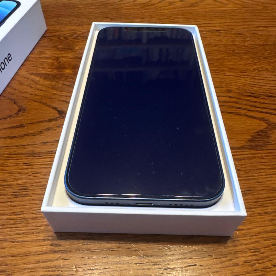Apple iPhone 12 ブルー 本体 箱付き