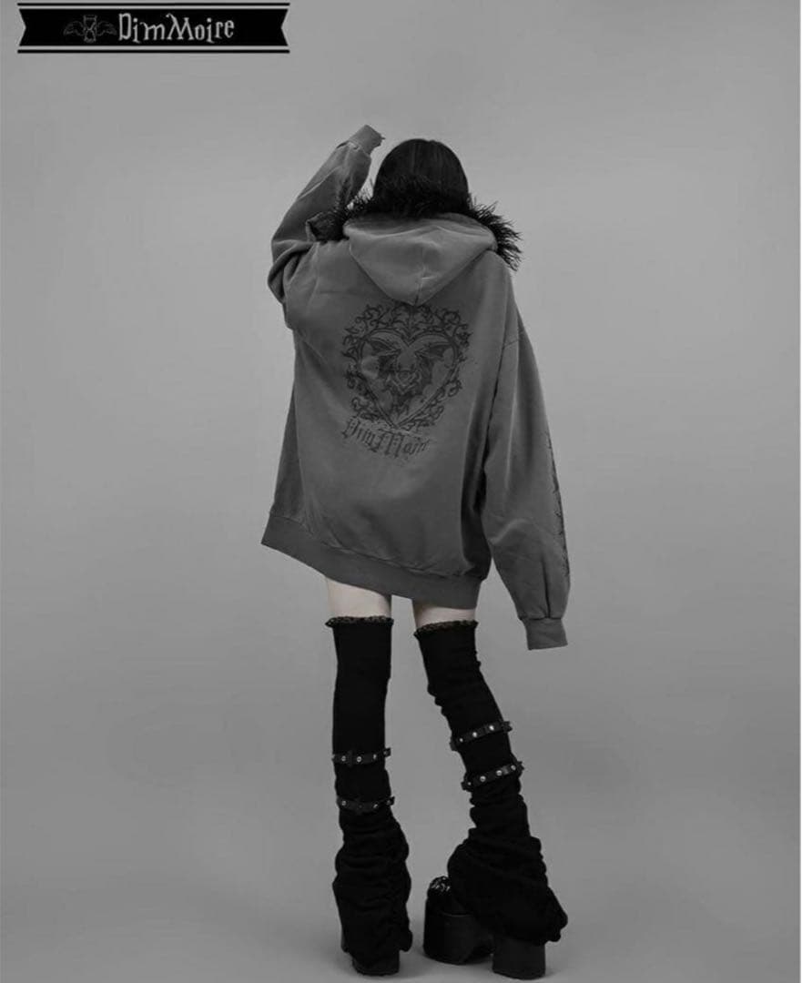 DimMoire ディムモアール ファーフード Gothicパーカー XL