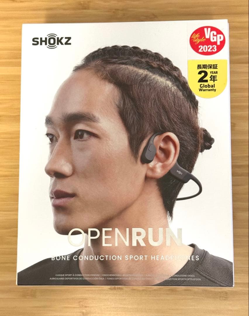 た*か様 【美品】SHOKZ OPENRUN S803 ブラック 保証期間残あり