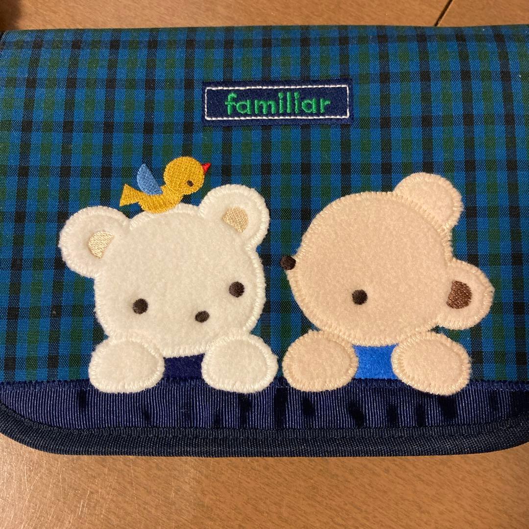 最終お値下げ♡familiar♡母子手帳ケース♡美品♡