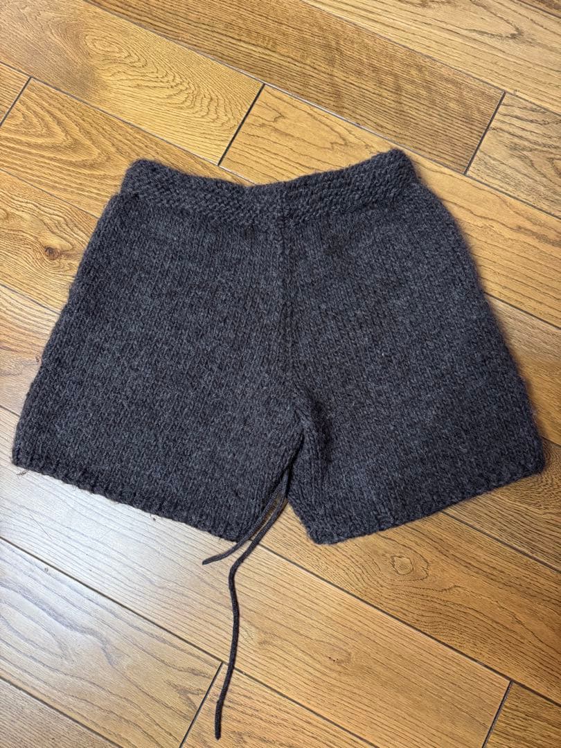 ナンバーナイン ウール100% ハーフパンツ