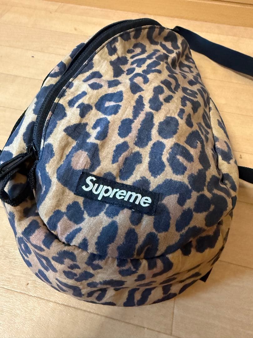 Supreme ショルダーバッグ ヒョウ柄