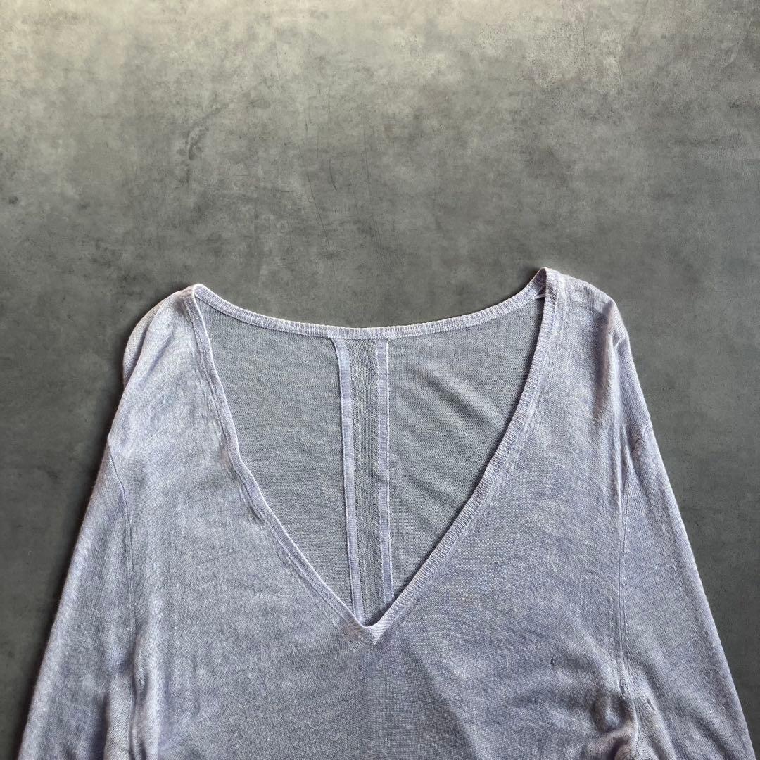 トップス 00s Ann Demeulemeester rayon l/s cutsew