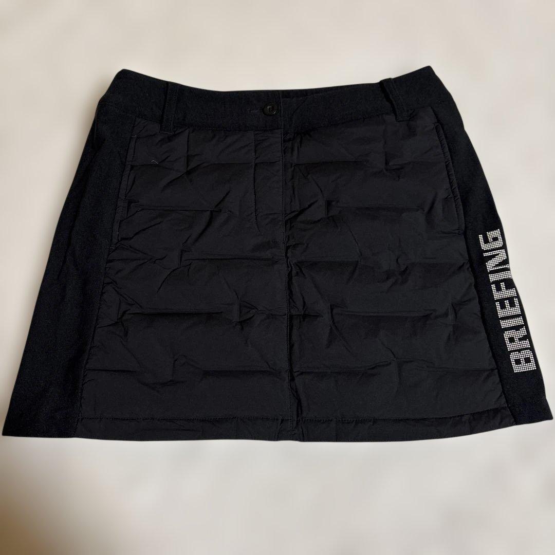 ブリーフィングゴルフ☆ハイブリッドダウン　スカート　ブラック　S