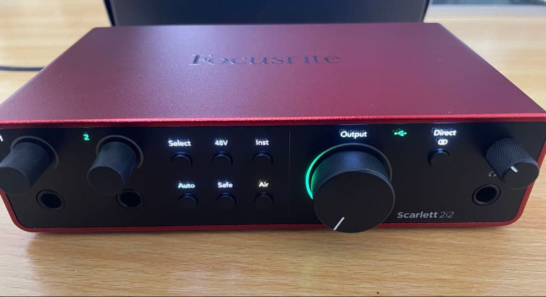 Focusrite Scarlett 2i2 4th gen第四世代