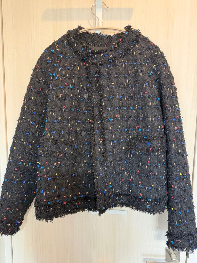 she tokyo Neon Tweed ジャケット【未使用に近い】