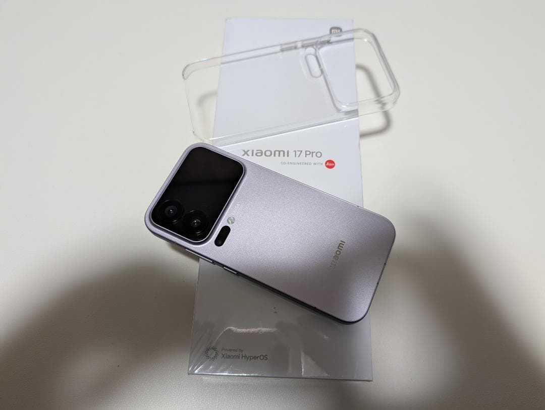 Xiaomi 17 Pro 12GB 512GB パープル系カラー