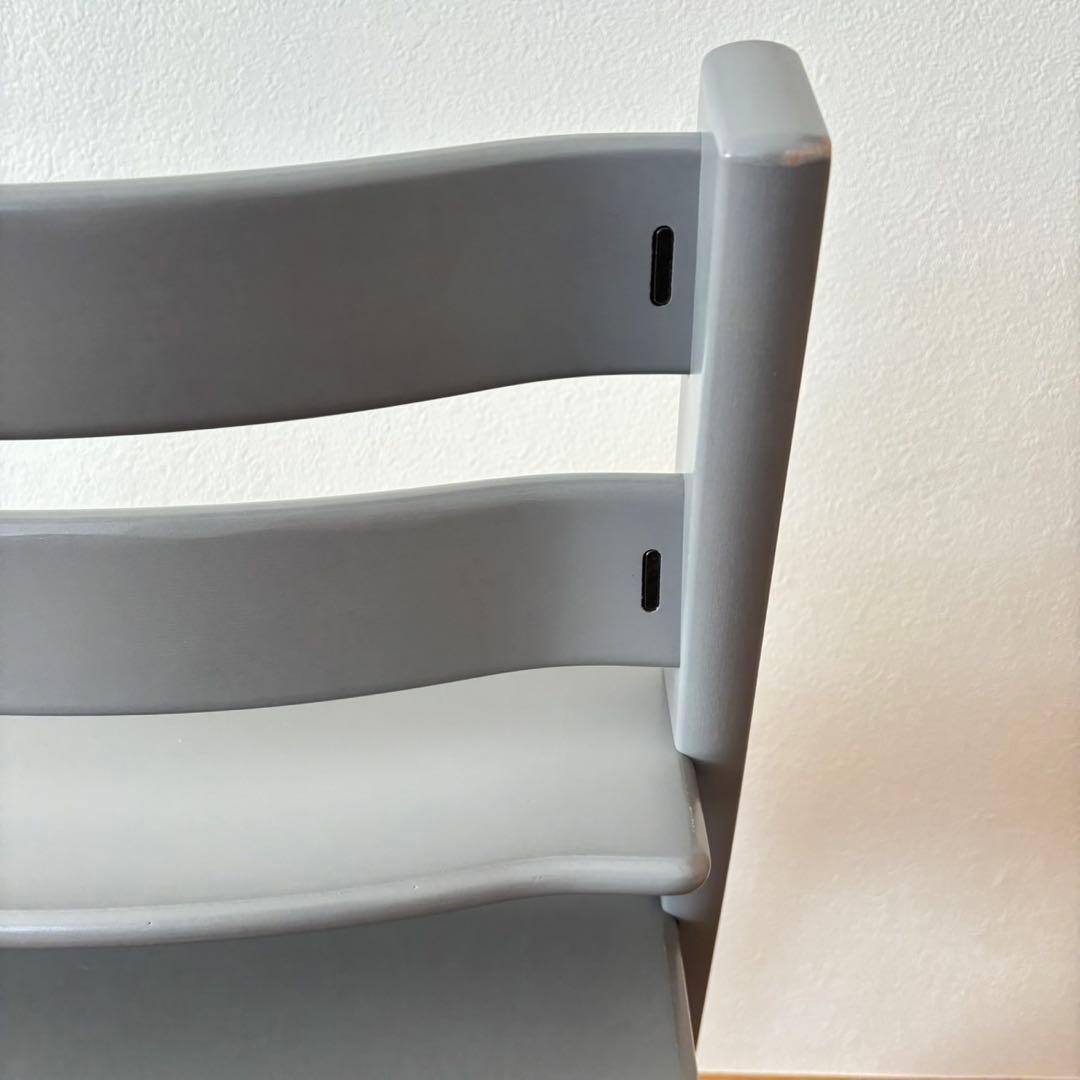 美品＊ストッケ　トリップ トラップ　ベビーチェア+ベビーセット　ストームグレー