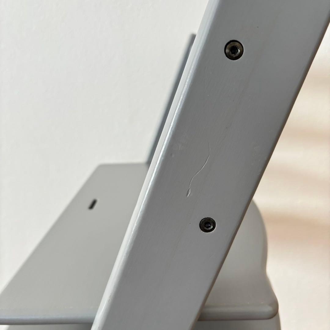 美品＊ストッケ　トリップ トラップ　ベビーチェア+ベビーセット　ストームグレー