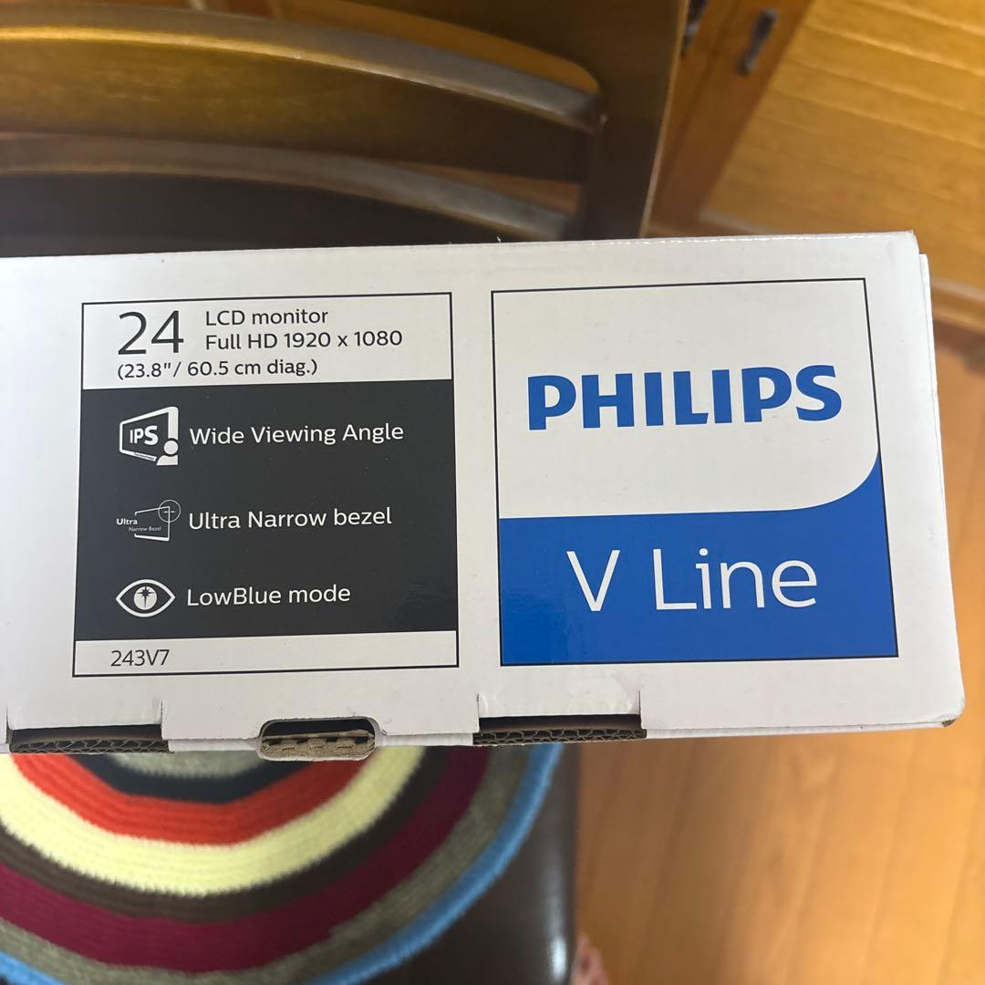 【即日発送・新品】Philips V Line 24インチモニター 本体