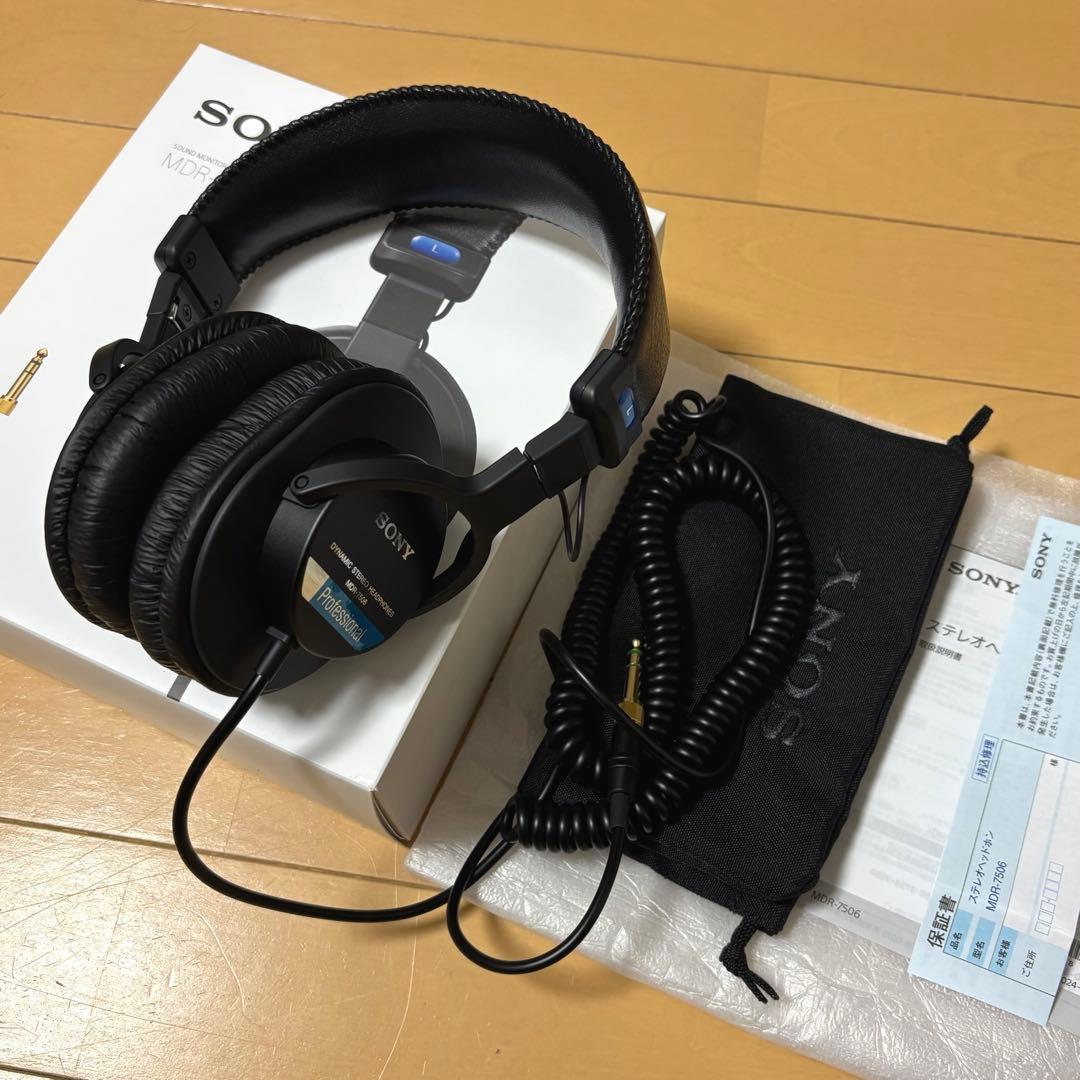 SONY MDR-7506 モニターヘッドホン