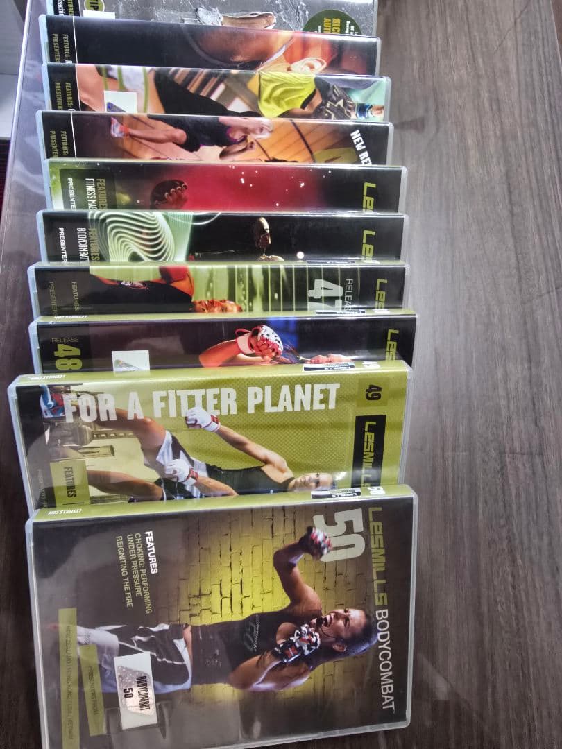 ボディコンバット　CD.DVD.コリオシート