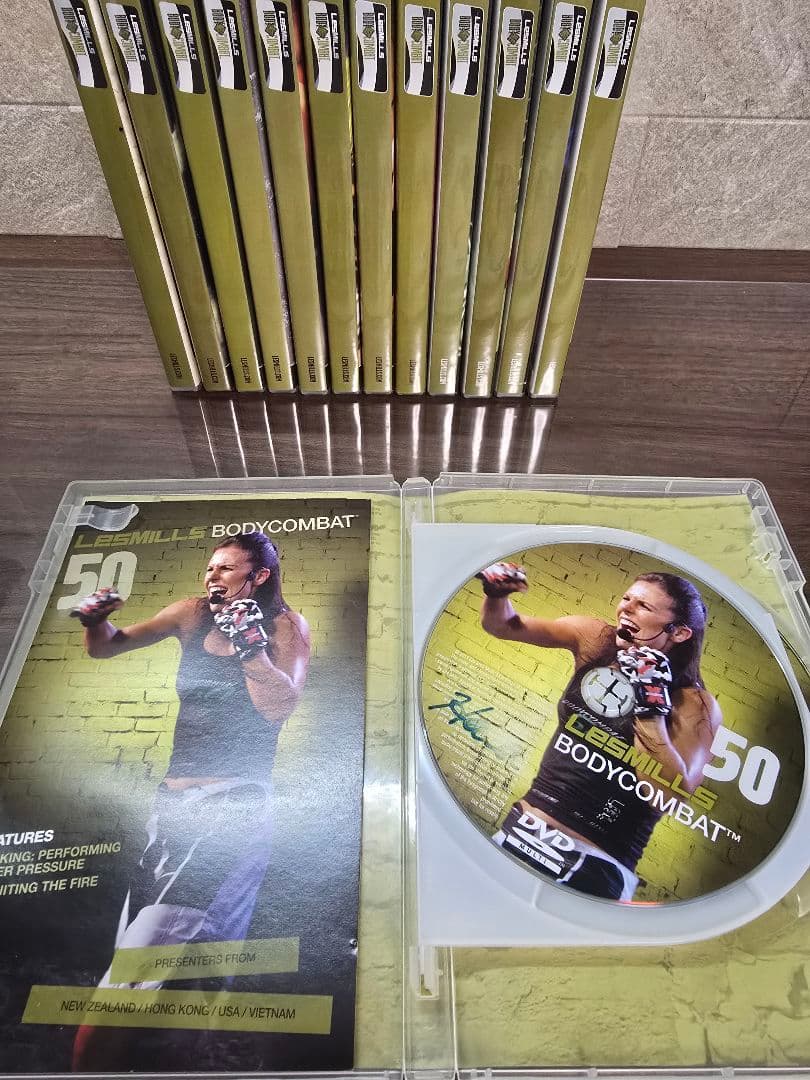 ボディコンバット　CD.DVD.コリオシート